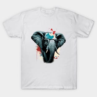 Cool Elephant wearing glasses T-Shirt